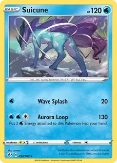 Suicune Holo 037