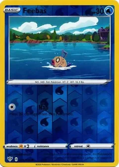 Feebas Reverse Holo 038