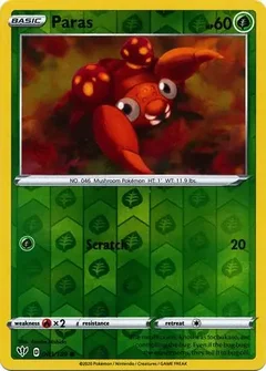 Paras Reverse Holo 003