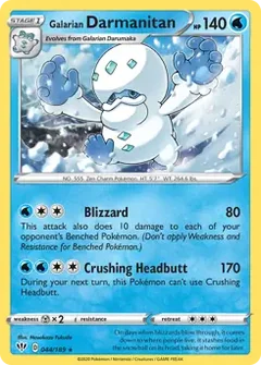 Galarian Darmanitan (44) 044