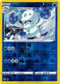 Galarian Darmanitan (44) Reverse Holo 044