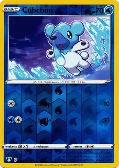 Cubchoo Reverse Holo 048