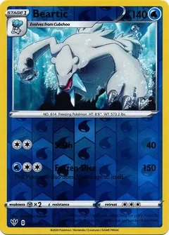 Beartic Reverse Holo 049