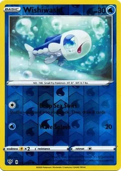 Wishiwashi Reverse Holo 050