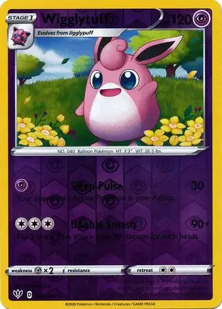 Wigglytuff Reverse Holo