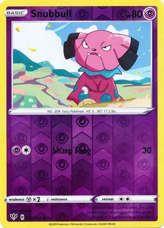 Snubbull Reverse Holo