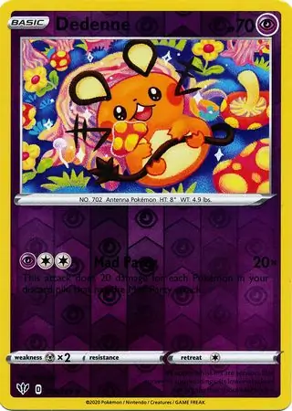 Dedenne Reverse Holo