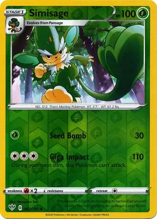 Simisage Reverse Holo