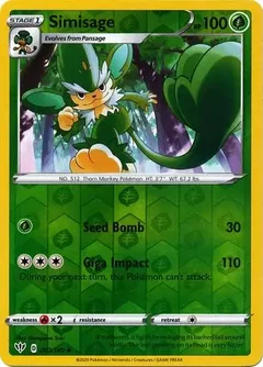 Simisage Reverse Holo 007