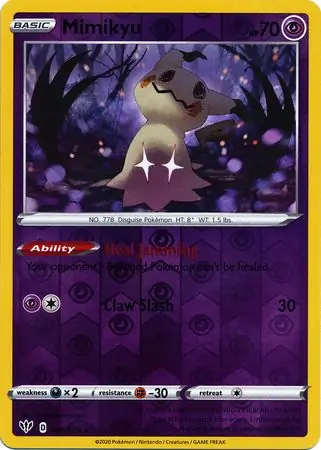 Mimikyu Reverse Holo