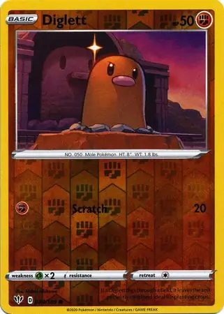 Diglett Reverse Holo