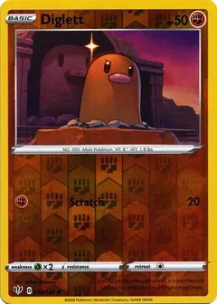 Diglett Reverse Holo 084