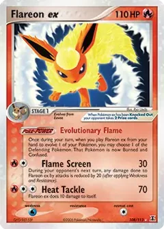 Flareon ex 108