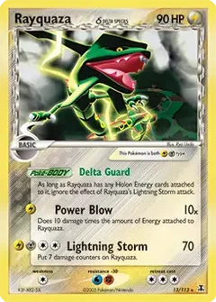 Rayquaza Holo 13