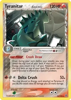 Tyranitar Holo 16