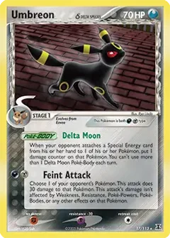 Umbreon Holo 17