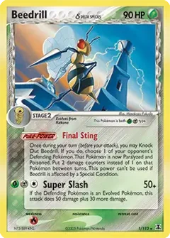 Beedrill Holo 1
