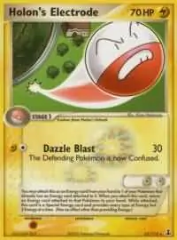 Holon's Electrode Reverse Holo, Delta Species #21 Pokémon card