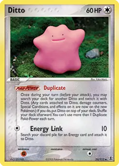 Ditto, Delta Species #35 Pokémon card