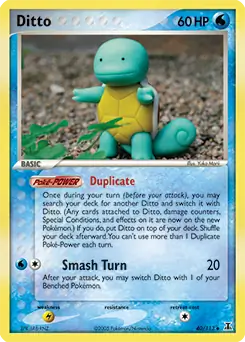 Ditto, Delta Species #40 Pokémon card