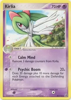 Kirlia Reverse Holo 47
