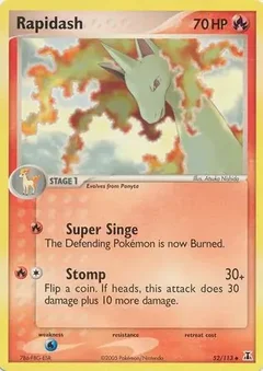 Rapidash Reverse Holo 52