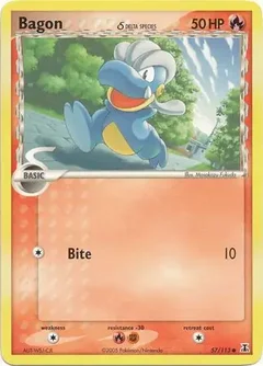 Bagon Reverse Holo 57