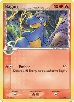 Bagon Reverse Holo 58