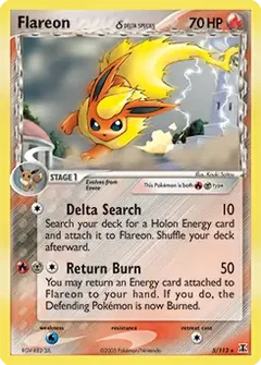 Flareon Holo 5