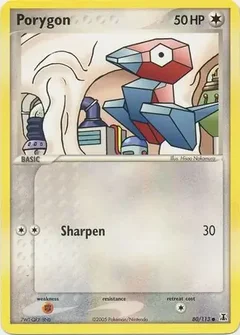 Porygon Reverse Holo 80