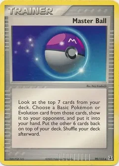 Master Ball Reverse Holo 99
