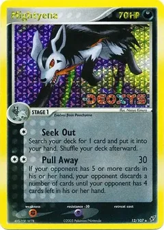 Mightyena Reverse Holo 12