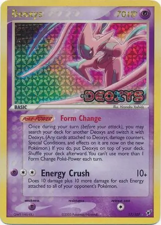 Deoxys Reverse Holo - Deoxys
