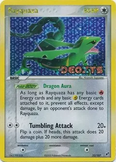 Rayquaza Reverse Holo 22