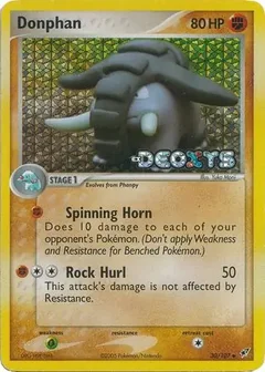 Donphan Reverse Holo 30