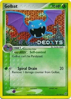 Golbat Reverse Holo 31