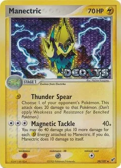 Manectric Reverse Holo 38