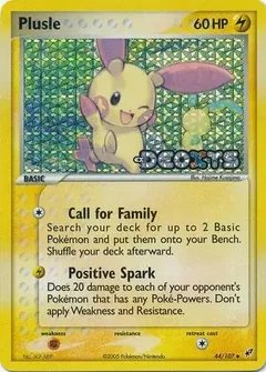 Plusle Reverse Holo 44