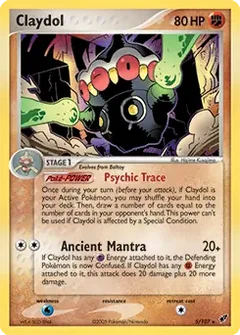 Claydol Holo 5