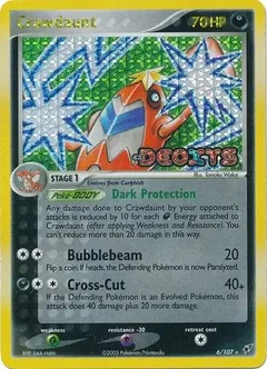 Crawdaunt Reverse Holo 6