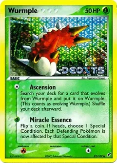 Wurmple Reverse Holo 82