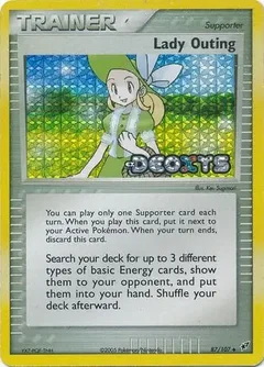 Lady Outing Reverse Holo 87