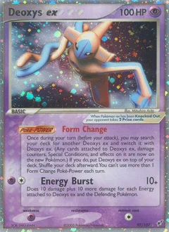 Deoxys ex Normal Forme 97