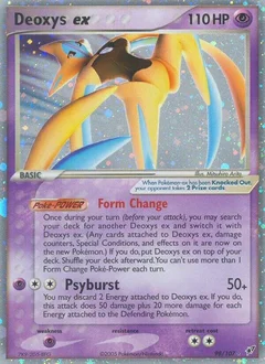 Deoxys ex Attack Forme 98