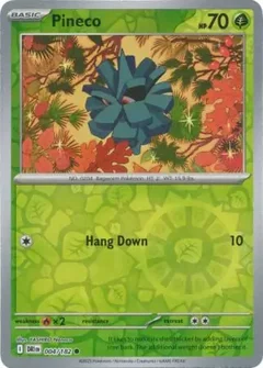Pineco Reverse Holo 004