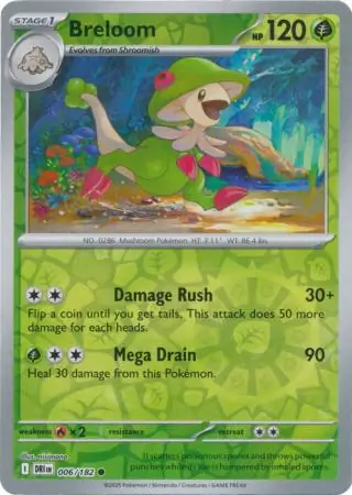 Breloom Reverse Holo