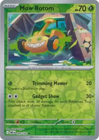 Mow Rotom Reverse Holo