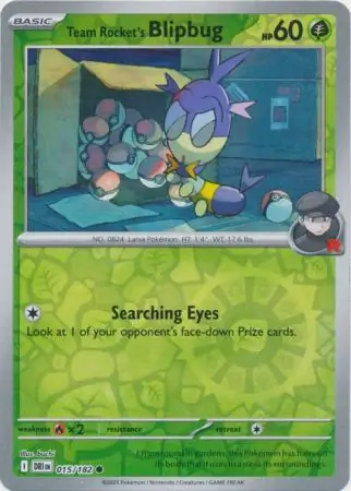 Team Rocket's Blipbug Reverse Holo