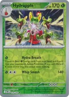Hydrapple Reverse Holo 018