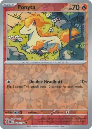 Ponyta Reverse Holo